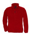 Heren Fleece Vest B&C Icewalker Red